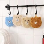 Eco-Friendly Crochet Bear Dish Towel - Image 3