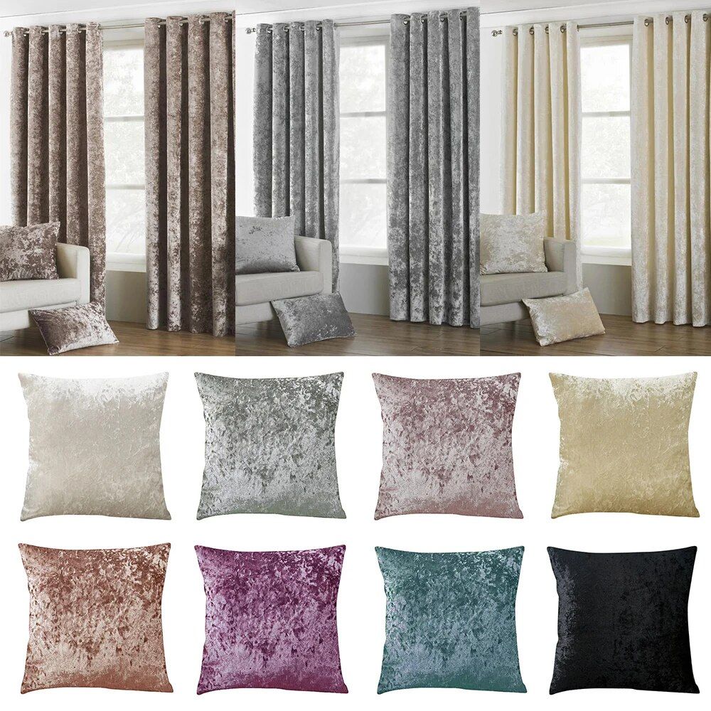 Luxurious Velvet Square Cushion Cover Home & Garden Home Decor