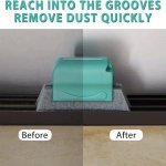 Multi-Purpose Precision Window Groove Cleaning Brush - Image 4