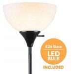LED Torchiere Floor Lamp 71" - Modern Uplighting for Bedroom and Living Room - Image 5