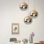 Elegant Modern Glass Pendant Light - Dining Room & Bedroom Decor - Image 3