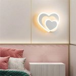 Modern Nordic LED Heart-Shaped Wall Lamp for Cozy Illumination - Image 7