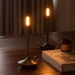 Rechargeable Wireless Touch Table Lamp - USB-C Portable Warm Light for Bedroom and Outdoor - Image 7
