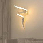 Minimalist Spiral LED Wall Sconce - Image 6