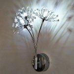 Crystal Dandelion LED Wall Lamp - Image 3