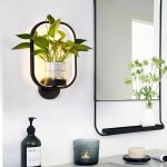Minimalist Nordic LED Plant Wall Lamp - Image 5