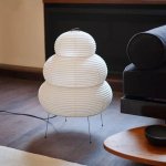 Elegant Japanese Minimalist Rice Paper Table Lamp - Image 4