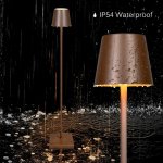Rechargeable Cordless Floor Lamp - Waterproof, Portable, Outdoor LED Light - Image 4