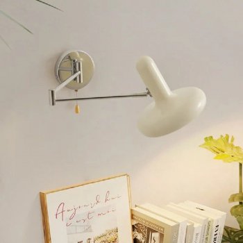 Contemporary Nordic Style Retractable Wall Lamp for Versatile Lighting