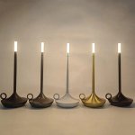 Rechargeable Wireless Touch Table Lamp - USB-C Portable Warm Light for Bedroom and Outdoor - Image 2