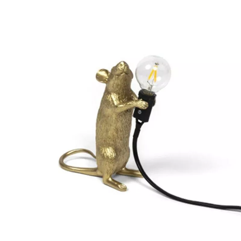 Golden Standing Mouse