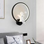 Modern Angel LED Wall Lamp 18W - Image 3