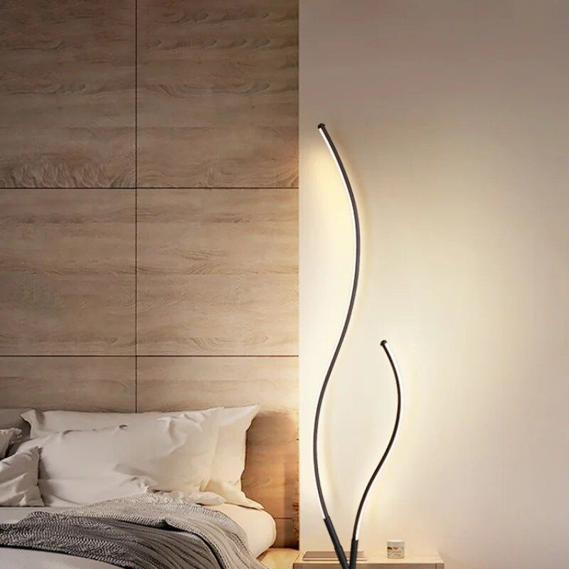 Modern Nordic LED Floor Lamp - Creative Branch Design for Living Room and Bedroom Furniture Home & Garden Special Deals