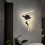 Minimalist Spiral LED Wall Sconce - Image 4