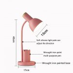 Contemporary Nordic Desk Lamp with Pen Holder - LED Office and Home Decor Light - Image 7
