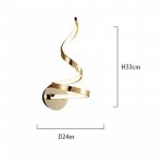 Minimalist Spiral LED Wall Sconce - Image 7