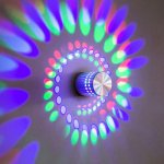 Colorful Spiral LED Wall Lamp - Image 3
