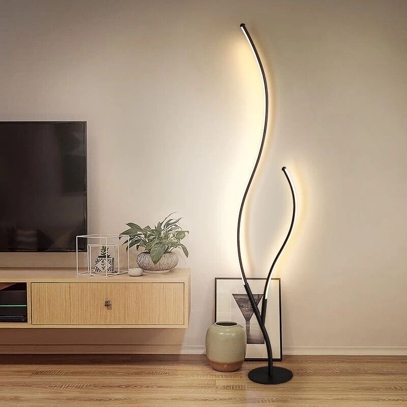 Modern Nordic LED Floor Lamp - Creative Branch Design for Living Room and Bedroom Furniture Home & Garden Special Deals