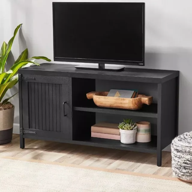 Rustic Gray Farmhouse TV Stand - Image 6