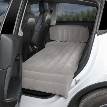 Compact and Portable Inflatable Car Air Mattress for Camping and Travel