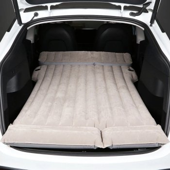 Compact and Portable Inflatable Car Air Mattress for Camping and Travel