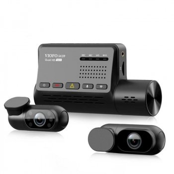 3-Channel Dash Cam with GPS, Wi-Fi & Sony Sensor