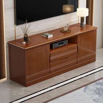 Elegant Wooden TV Console Cabinet