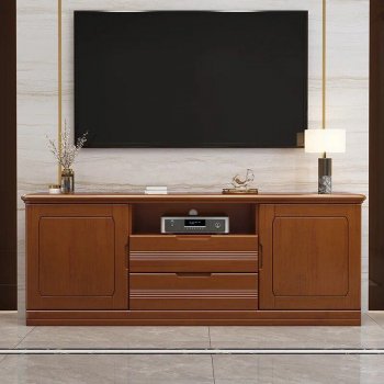 Elegant Wooden TV Console Cabinet