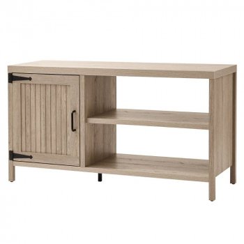 Rustic Gray Farmhouse TV Stand